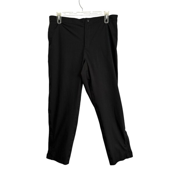 Walter Hagen XL Weather Resistant Golf Pants Polyester Wind Black Mesh Lined - Picture 1 of 8